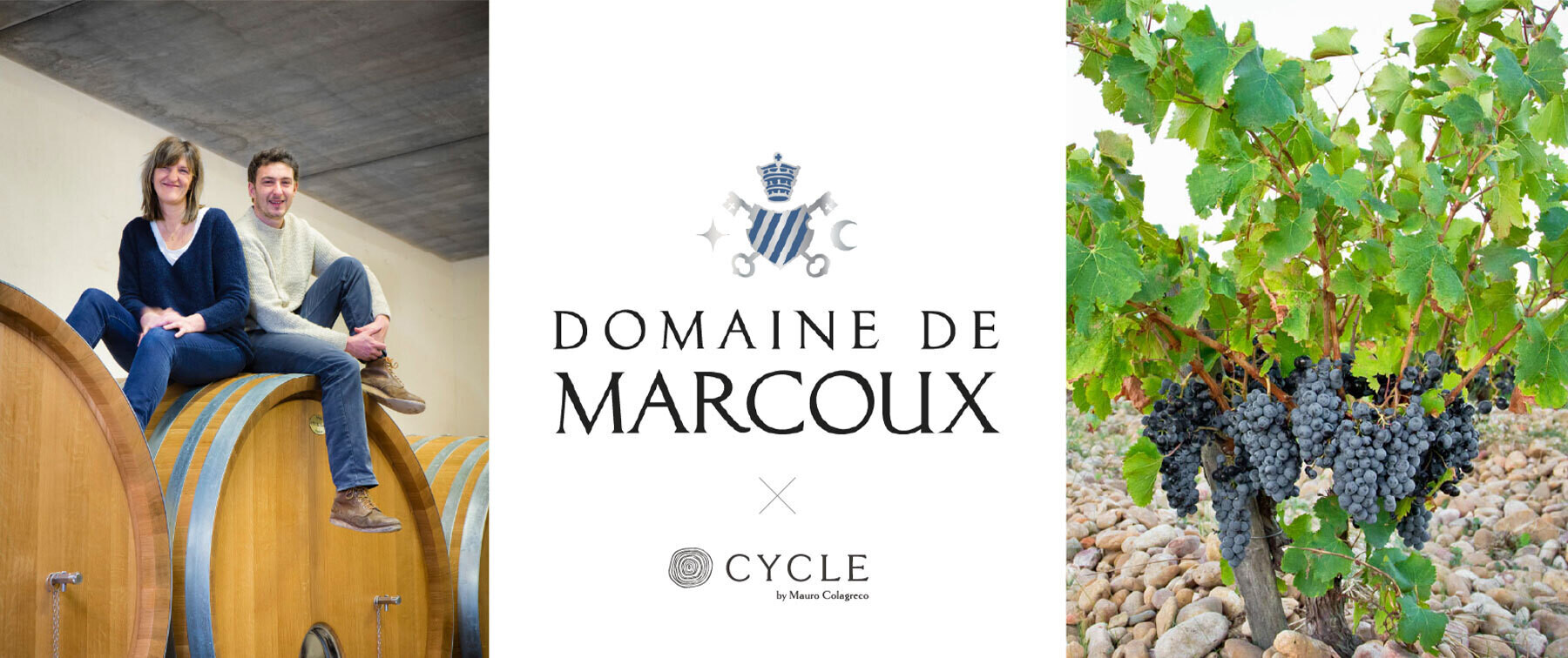 [11/19開催] 【CYCLE by Mauro Colagreco】Domaine de Marcoux メーカーズディナーの1枚目のカバー画像