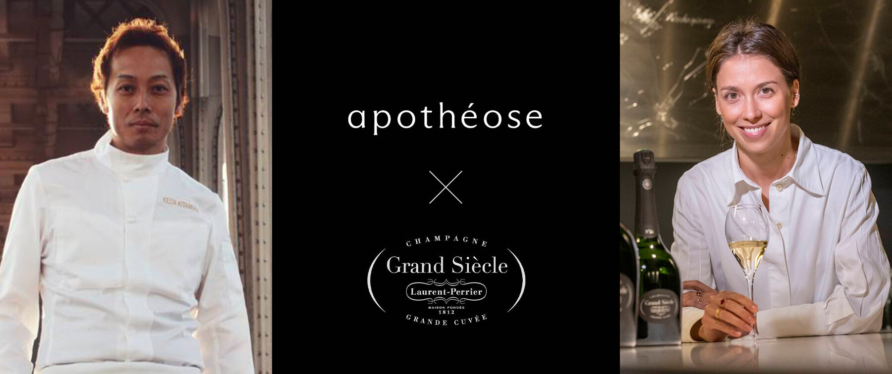 [開催終了][10/8開催]apothéose × Laurent-Perrier Collaboration Makers Dinnerのカバー画像